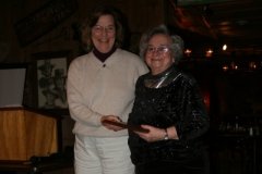 Terry Havener With Person Of The Year Nora Lee Ingle
